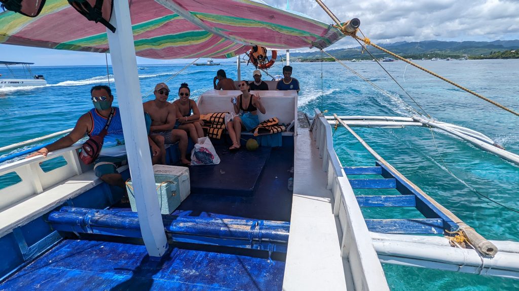 boracay boat trip