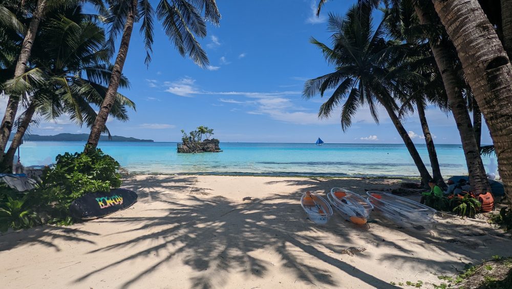 Boracay beach view